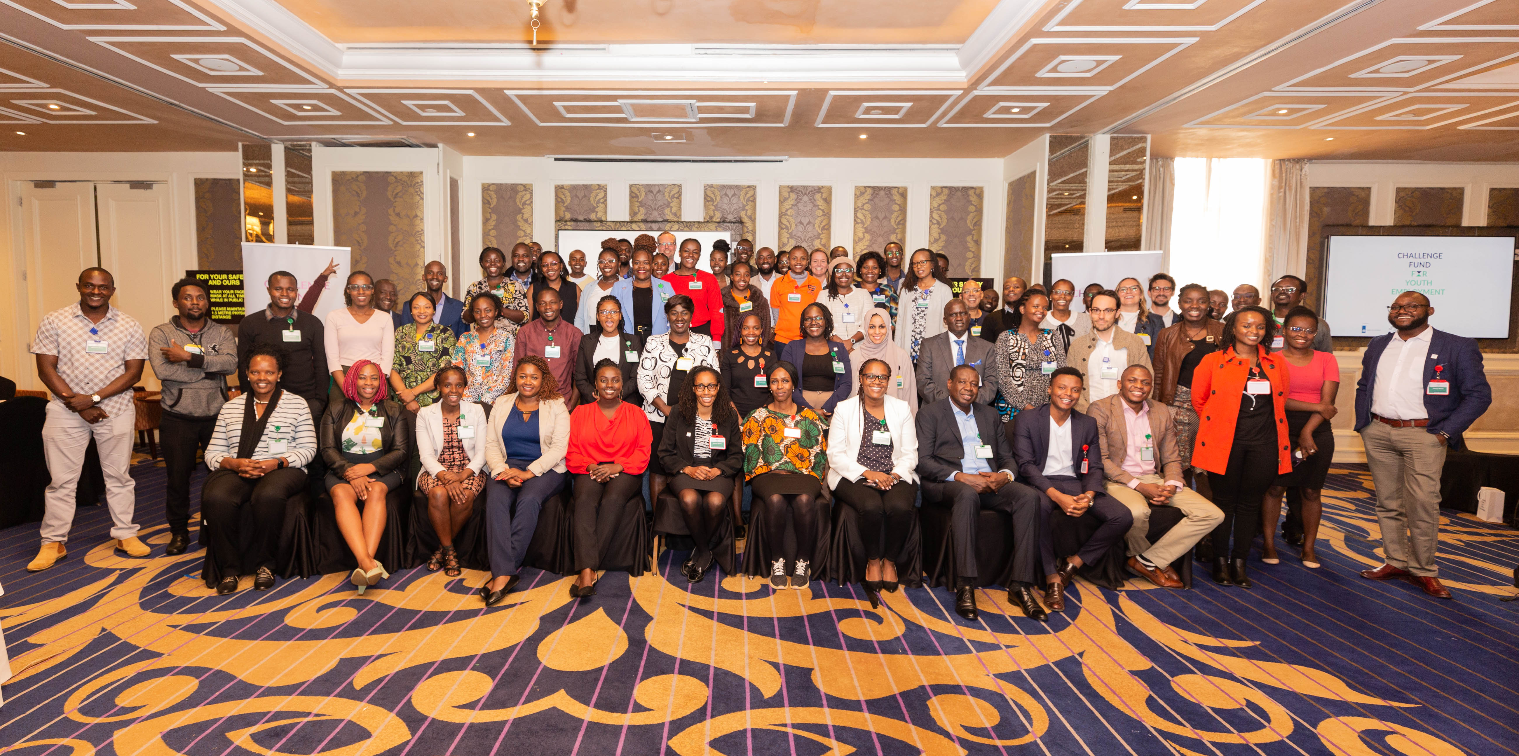 Group photo of a CFYE event in Kenya.