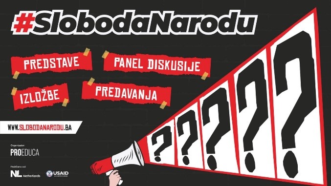 Sloboda Narodu Festival Promotional Flyer 2023