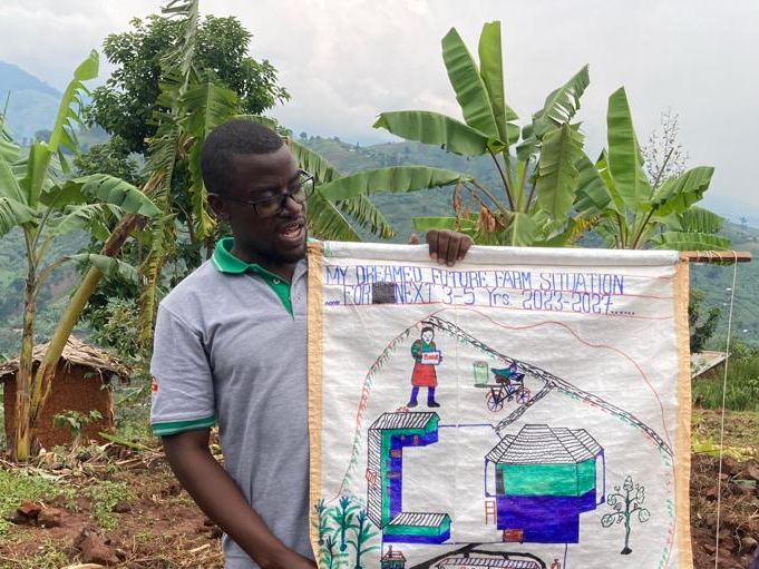 Farmer in Rwenzori (image EKN)