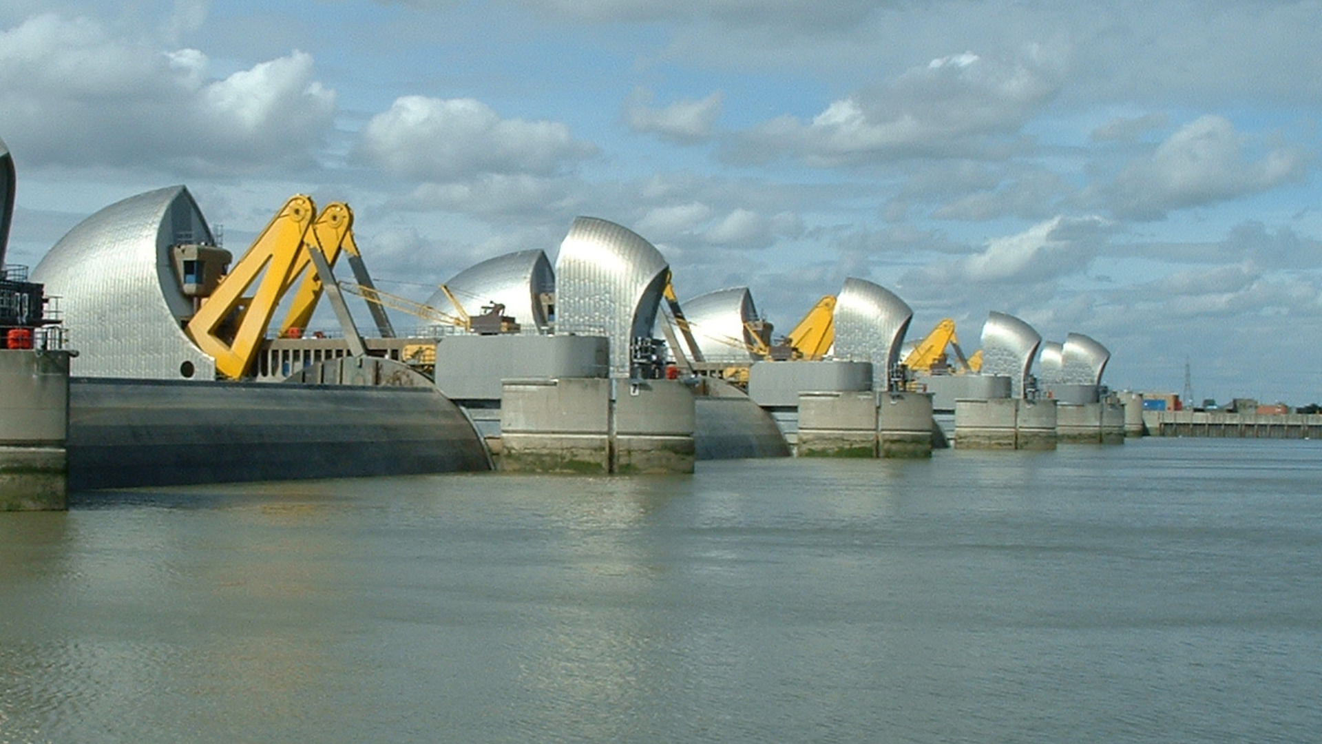 Thames Barrier. 