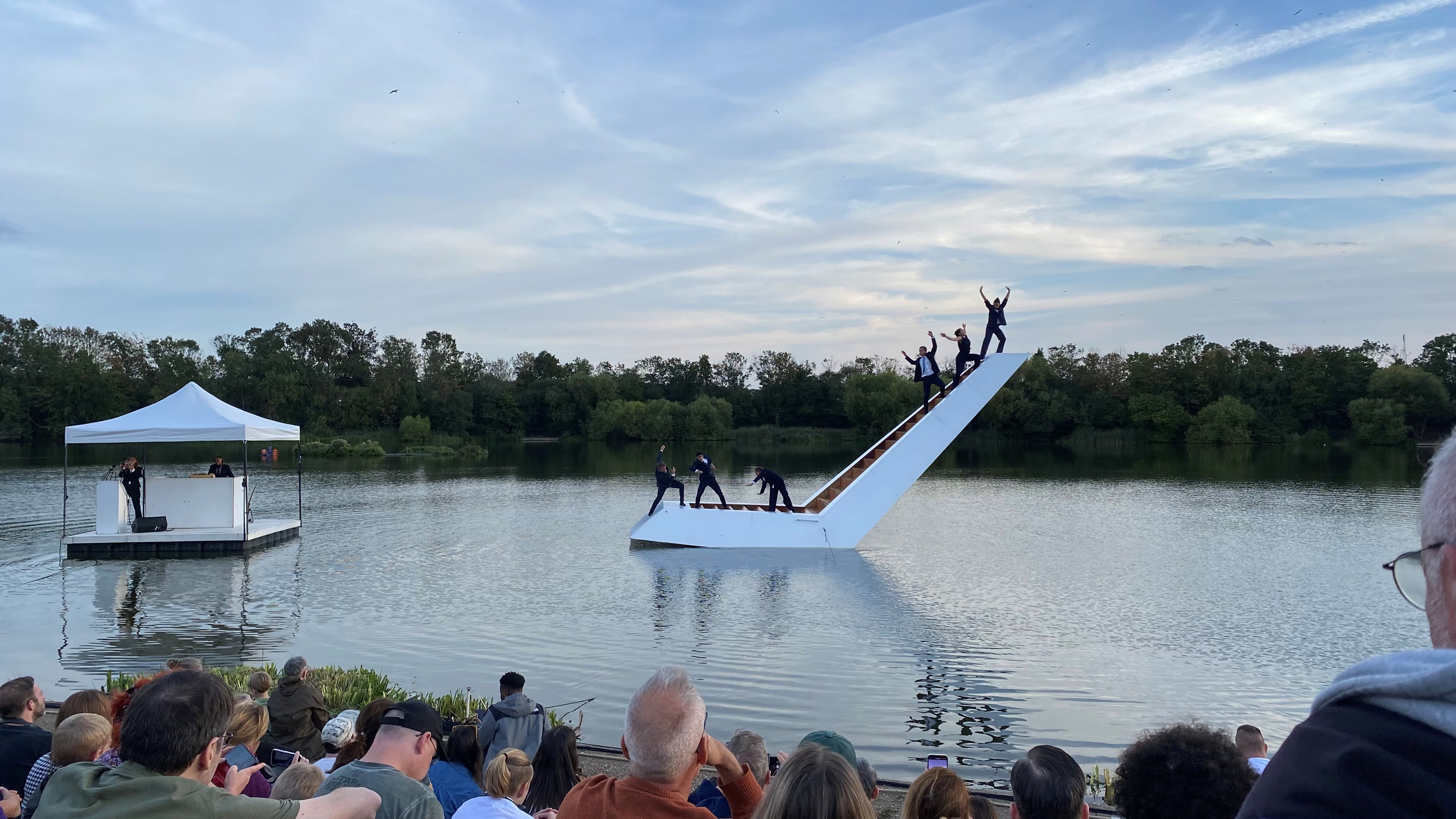Panama Pictures performs The Weight of Water at Greenwich and Dockland International Festival 2025.