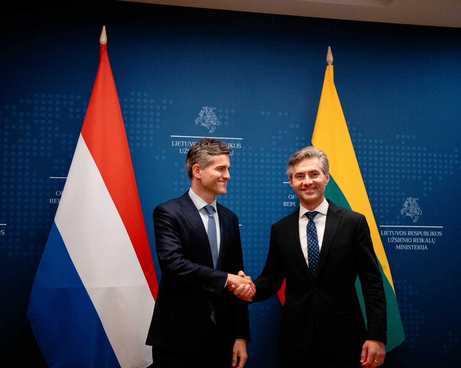 Minister Berendsen and Minister Budrys