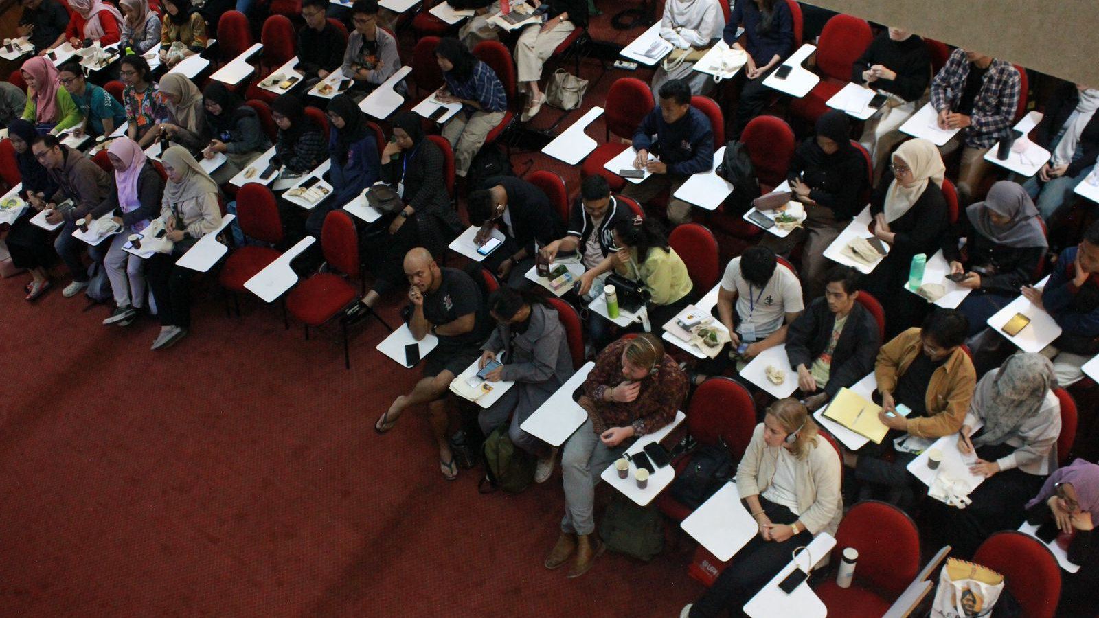 A.E. Priyono Democracy Forum in Bandung, West Java.