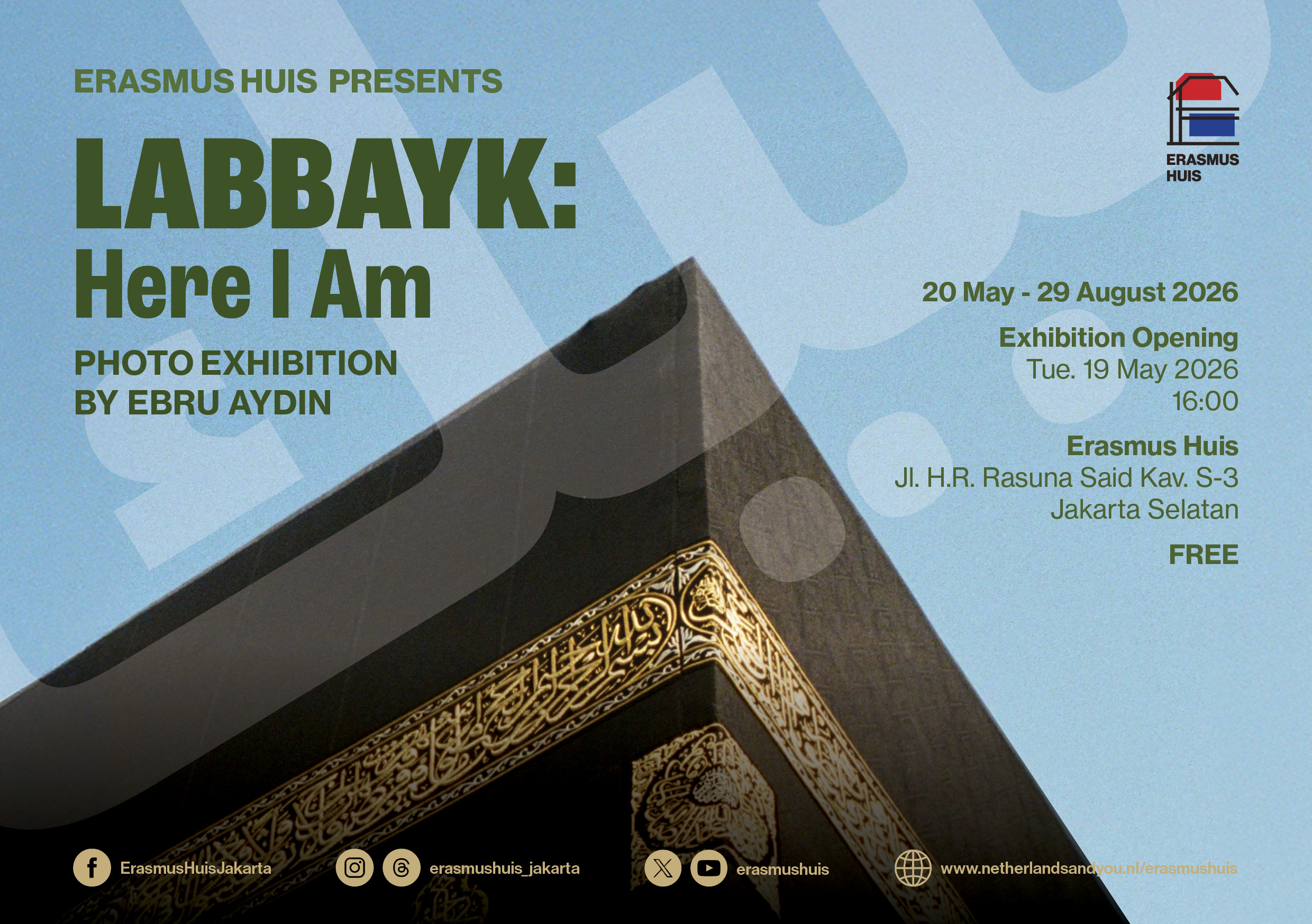 Flyer of LABBAYK: Here I Am