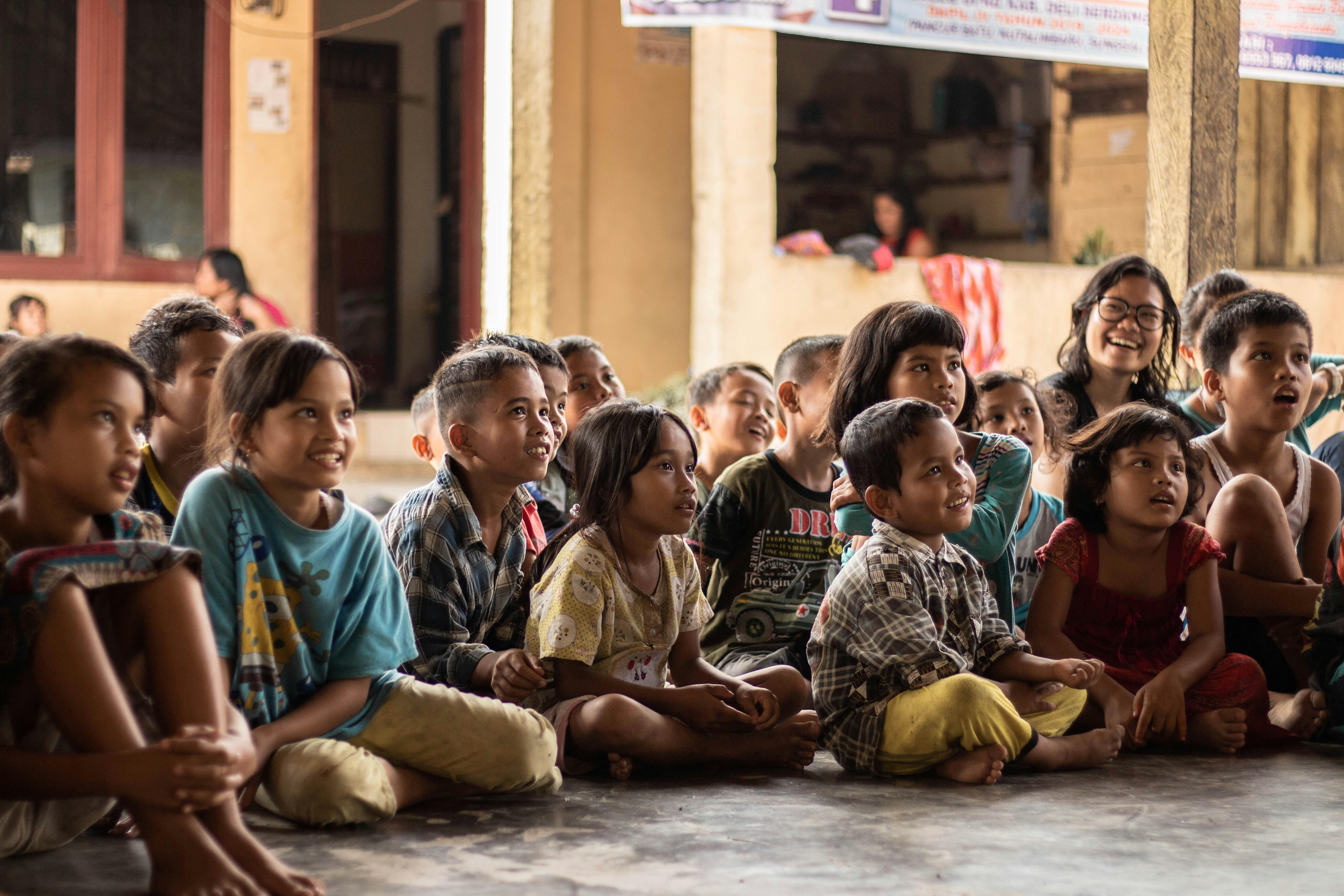 Children in school