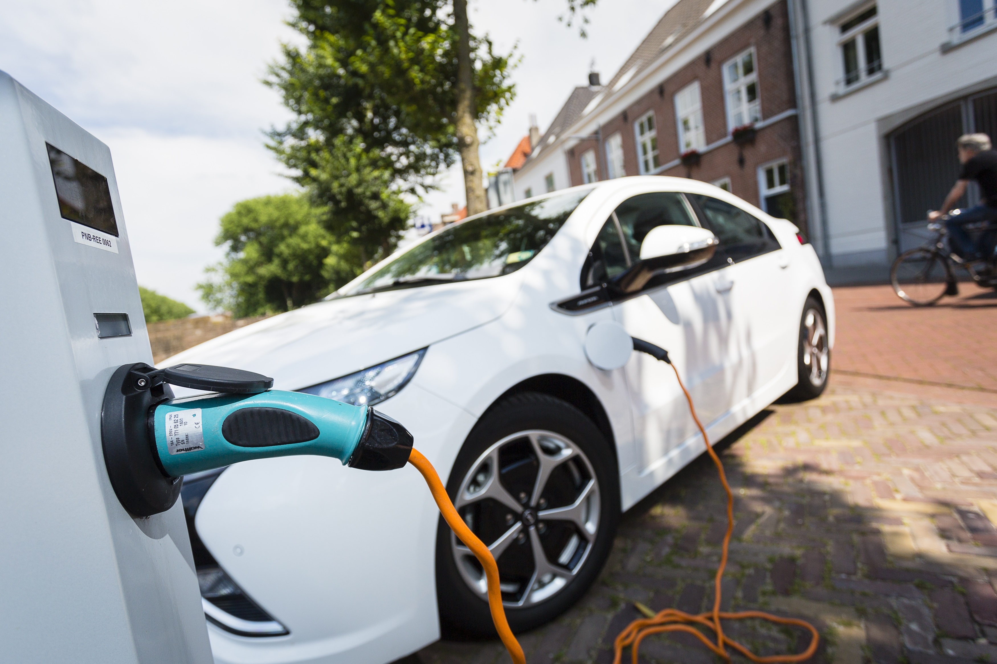 Ein Elektroauto