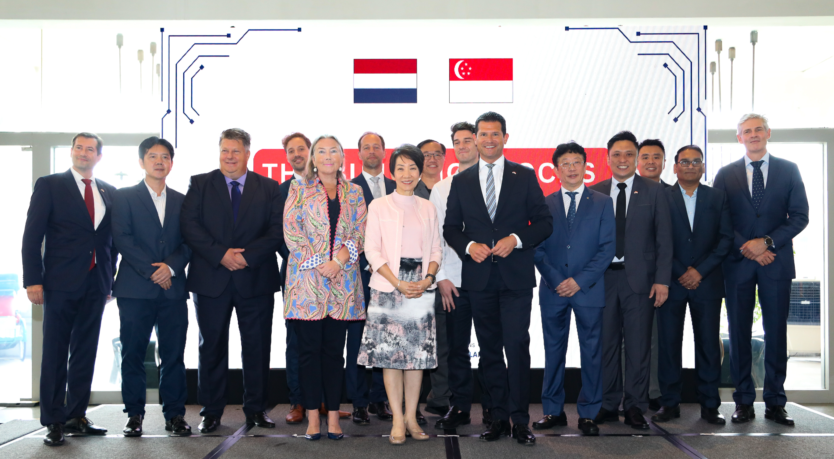 The Embassy marked 60 years of strong bilateral relations at the Celebration Showcase in May 2025, together with Minister Grace Fu and Dirk Beljaarts