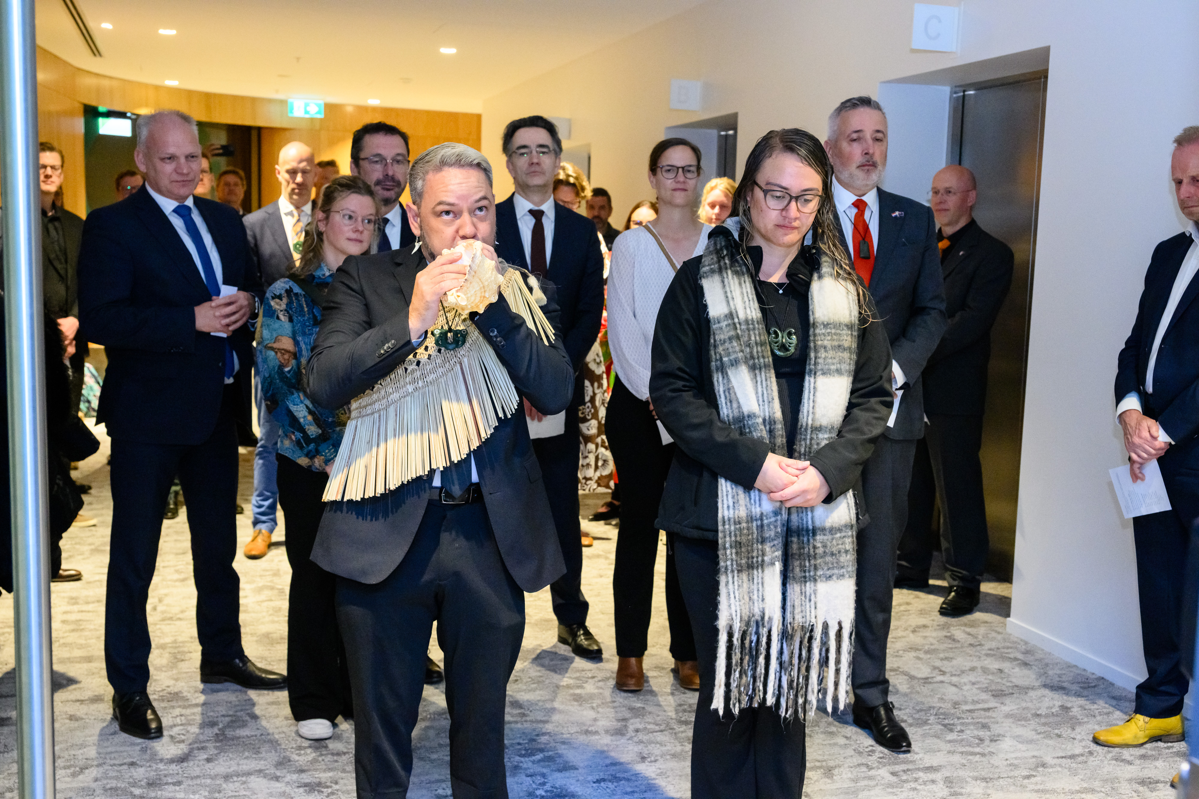 Start of the Tohi Tangaengae ceremony