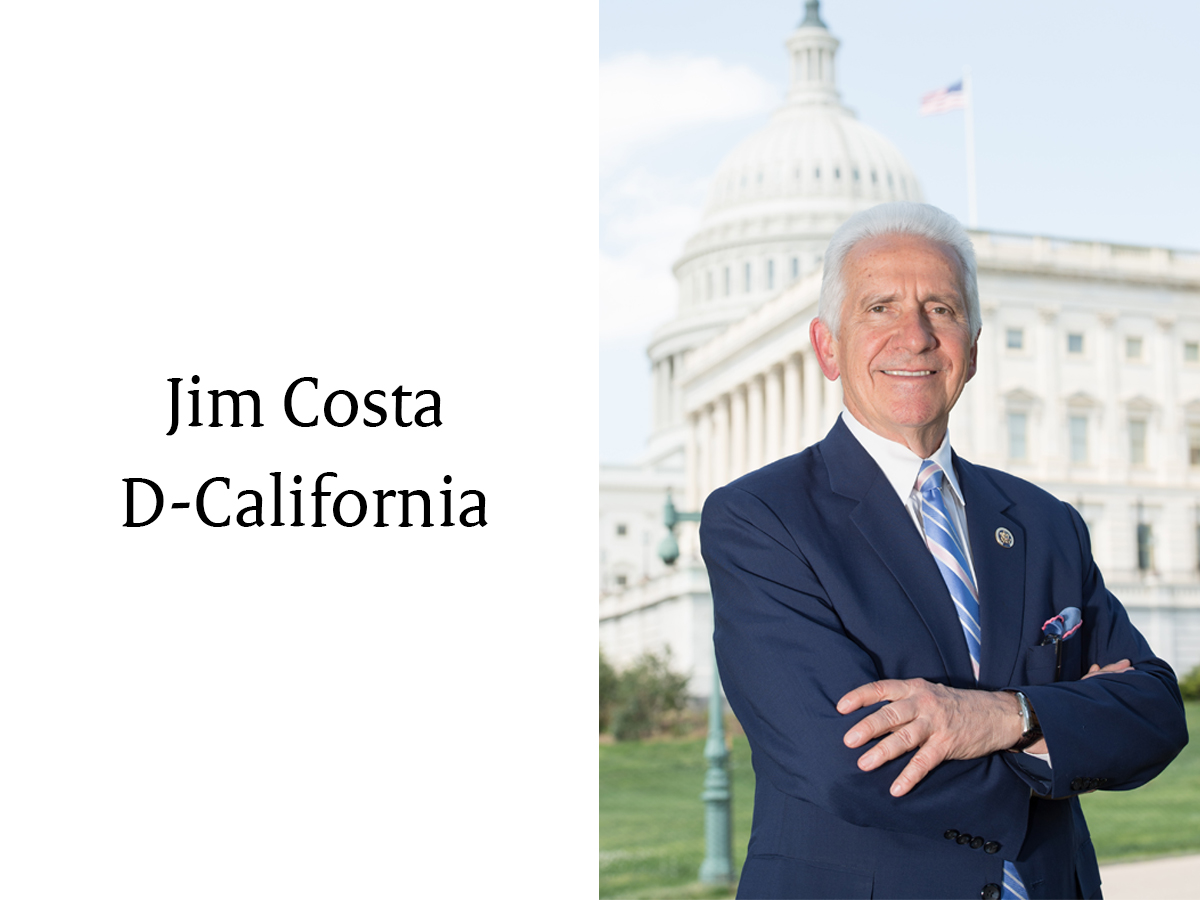 Portrait of Representative Jim Costa