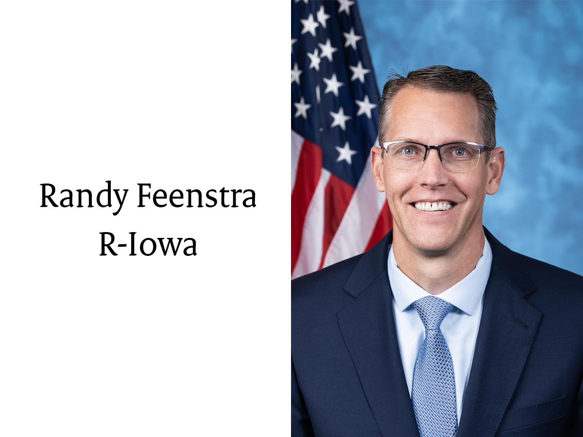 Portrait of Representative Randy Feenstra
