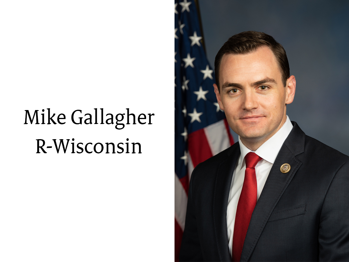 Portrait of Representative Mike Gallagher