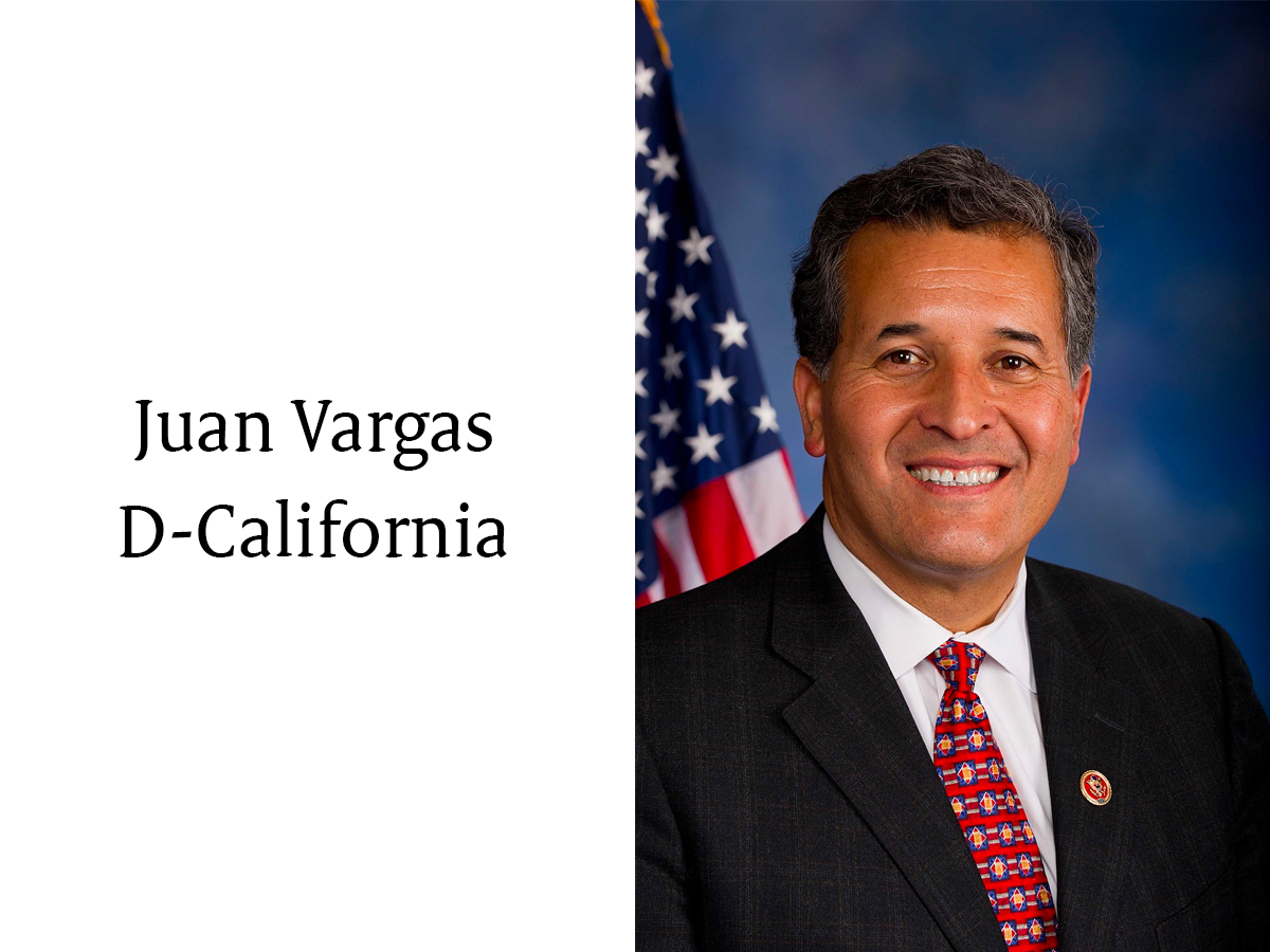 Portrait of Representative Juan Vargas