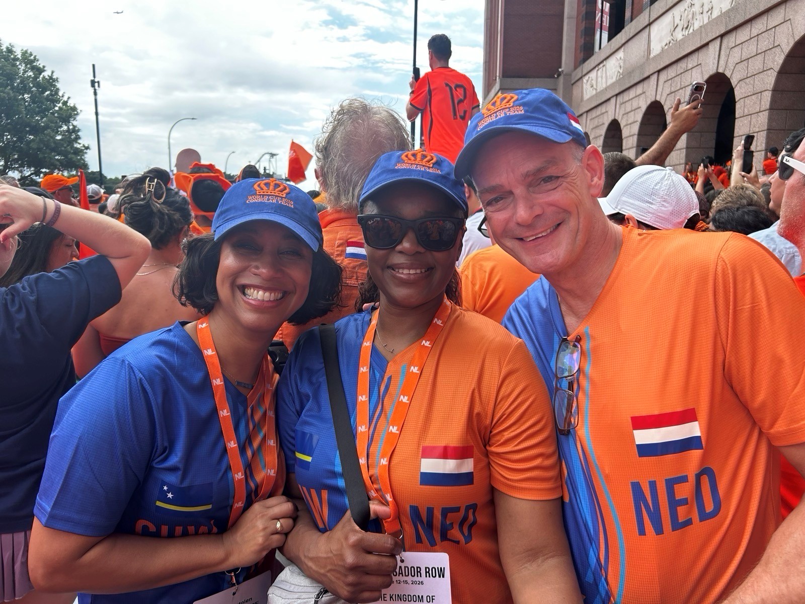 Members of the consular team