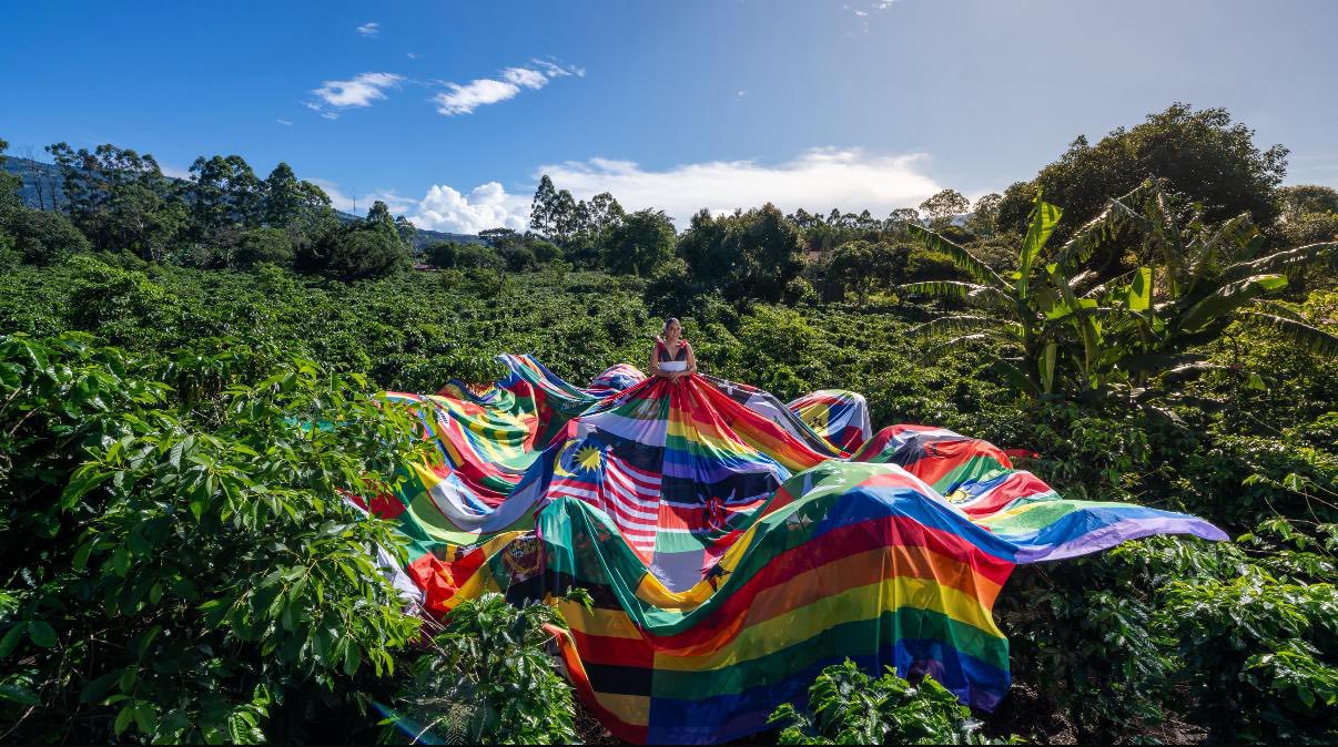Amsterdam Rainbow Dress 