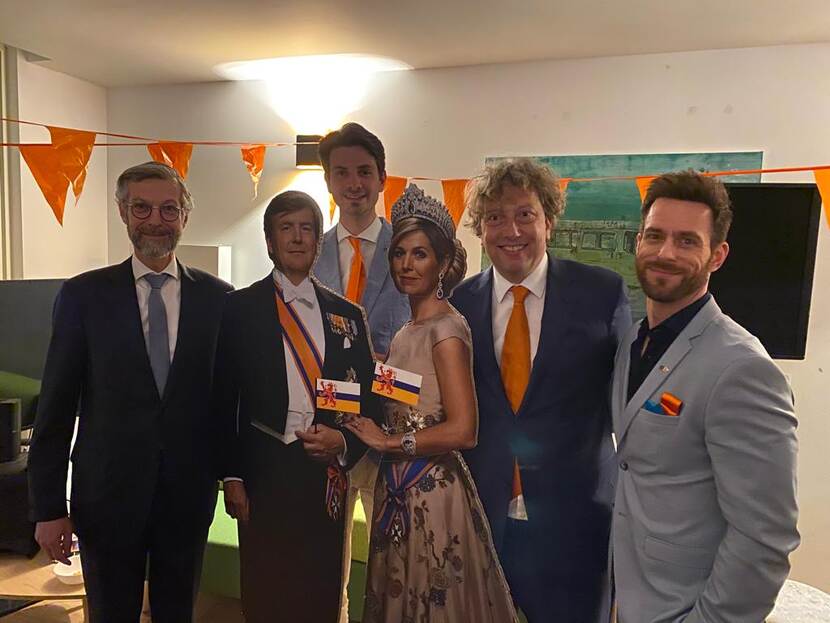 Koningsdag in Brussel