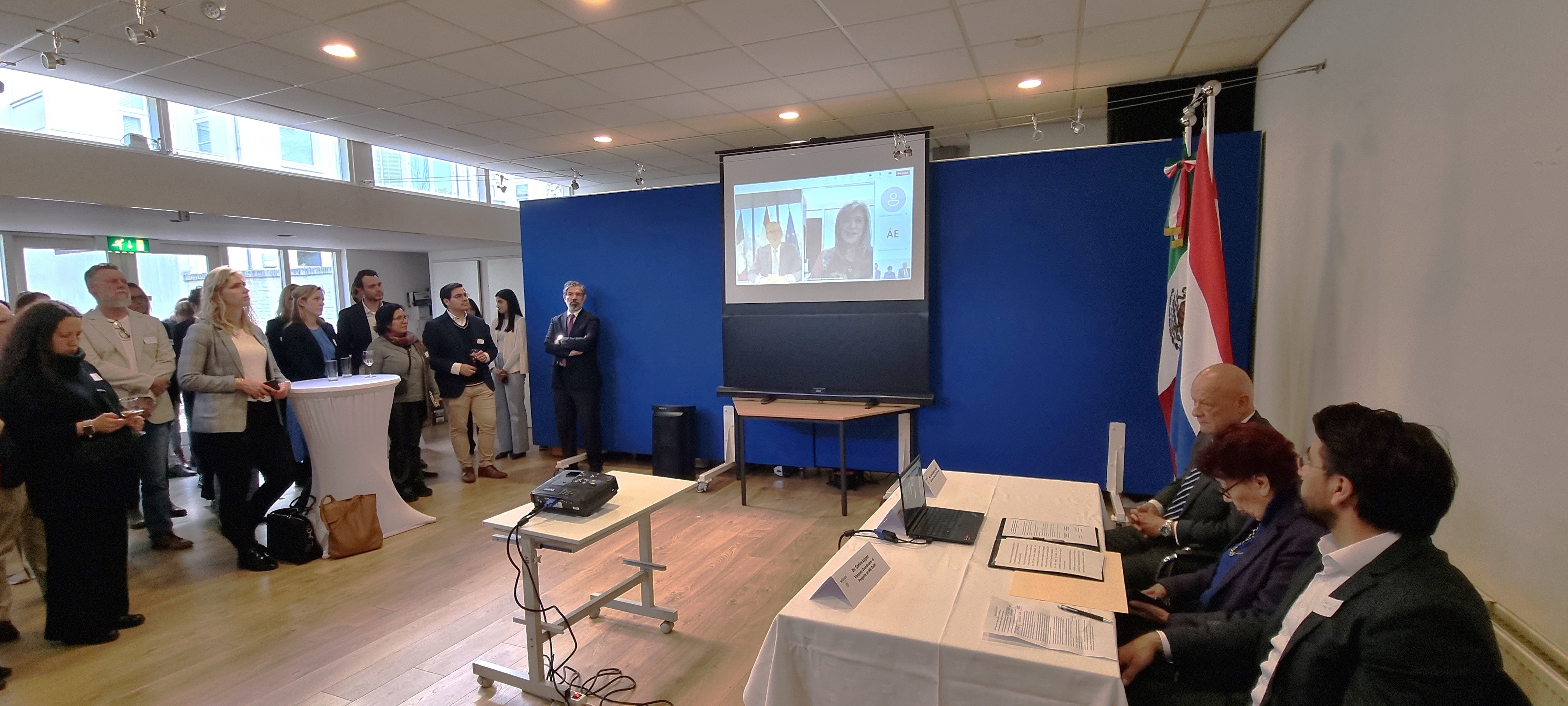 Water Cooperation Mission 2024 - people watching the presentation